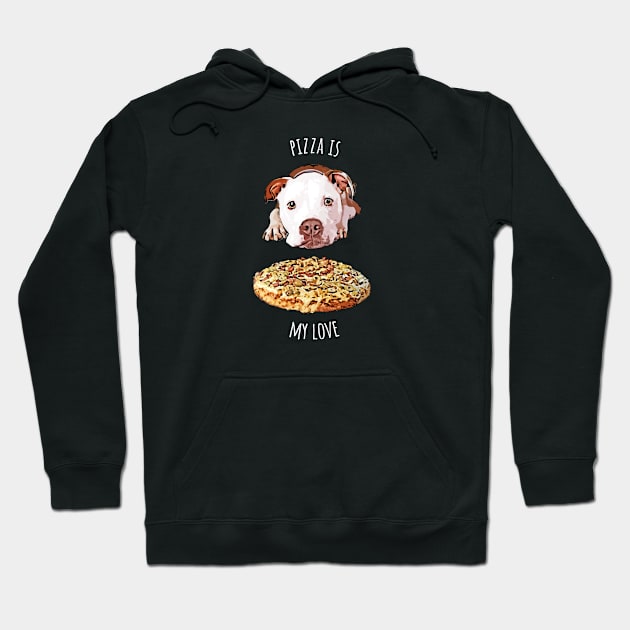 Pizza Is My Life Hoodie by Chiaradesigns21